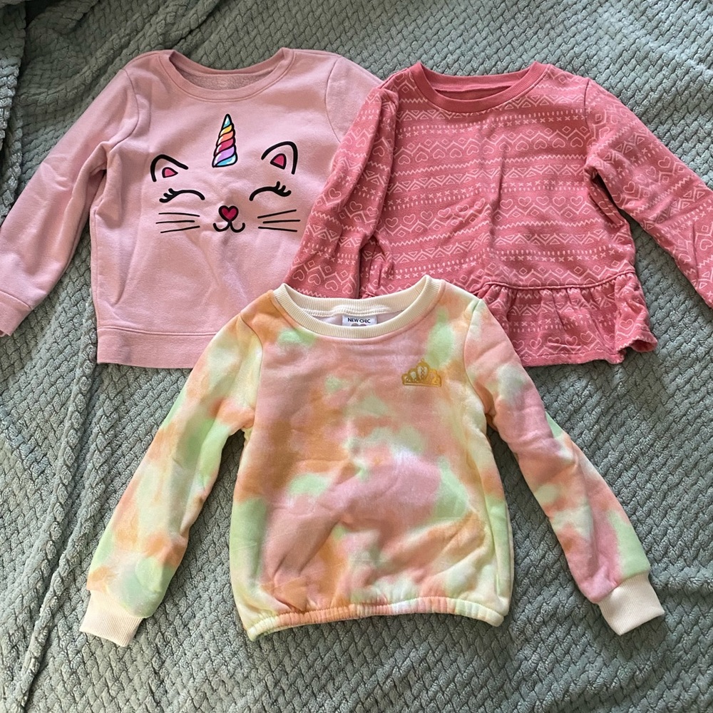 Toddler Lightweight 3T/4T Sweater Bundle